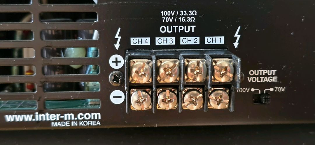 Inter-M 파워앰프 PNPA-Q30A 이미지