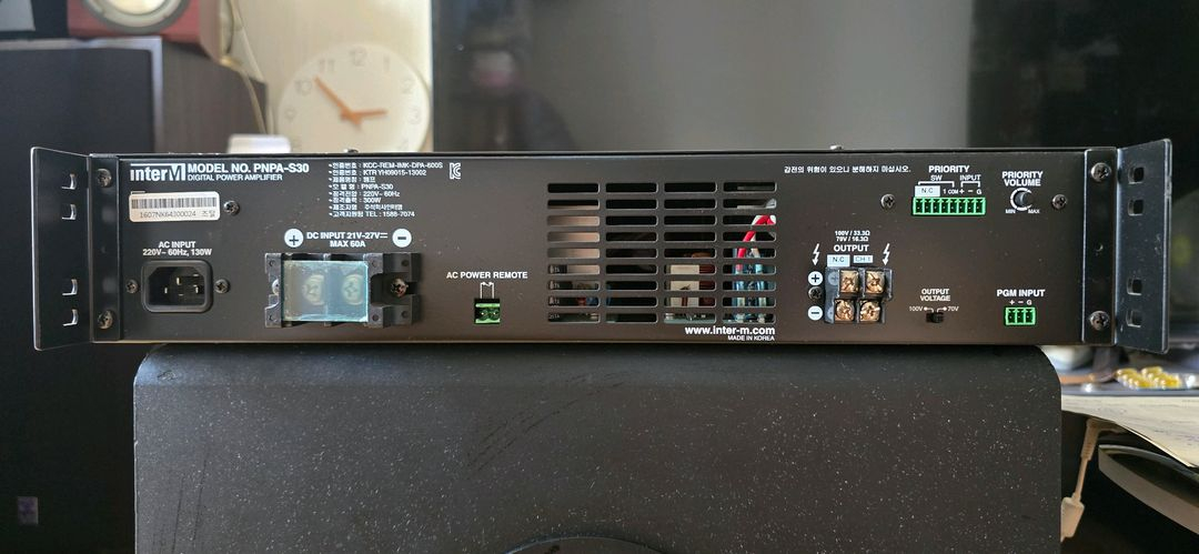 Inter-M PNPA-S30 파워 앰프 이미지