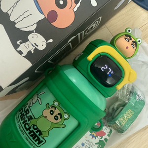 짱구 온도 텀블러