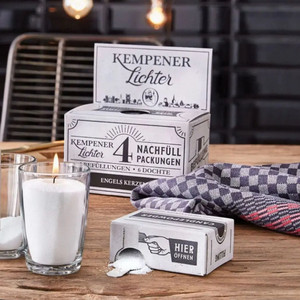 독일 친환경 천연 가루 캔들 4개 세트, 캔들 새상품