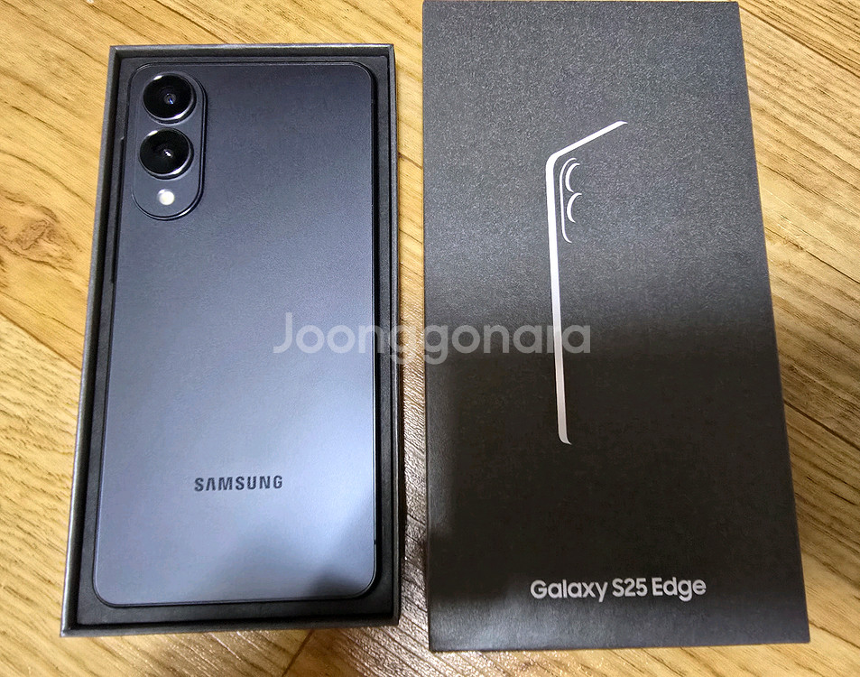 갤럭시 S25 엣지 S급 자급제 256G 풀박스--0