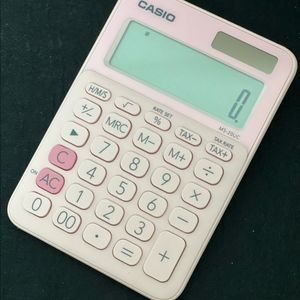 카시오 핑크 계산기 (택포)