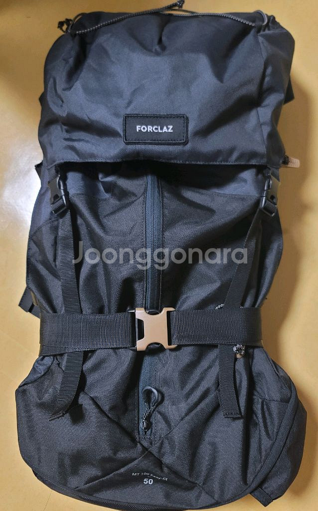 데카트론 백팩 이지핏 50L MT100--8