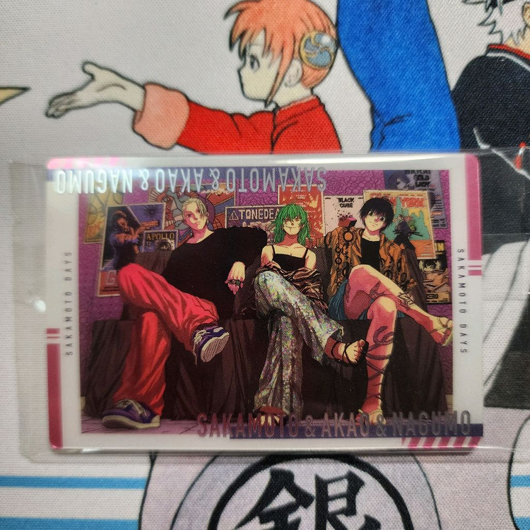 사카모토데이즈 원화 웨하스 카드 나구모 시시바 오사라기 이미지