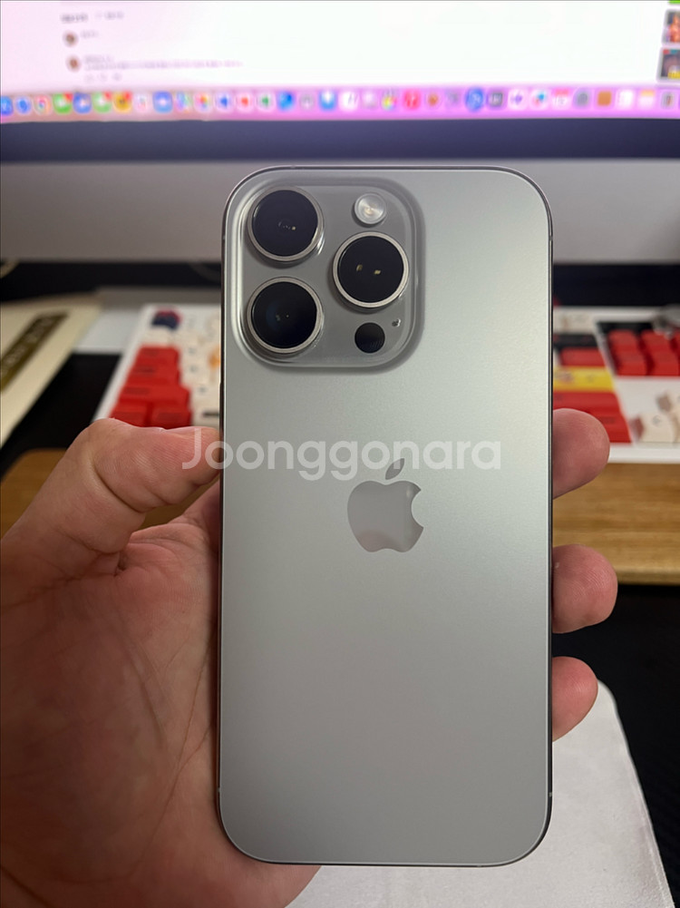아이폰16 프로 512gb 내츄럴 티타늄--0