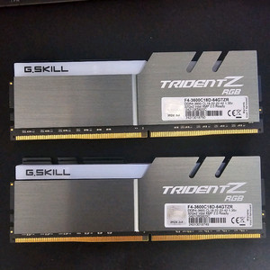 지스킬 트라이던트 Z DDR4 3600 CL18 64G