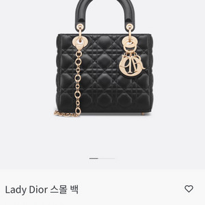 레이디 디올 스몰 (시즌백)