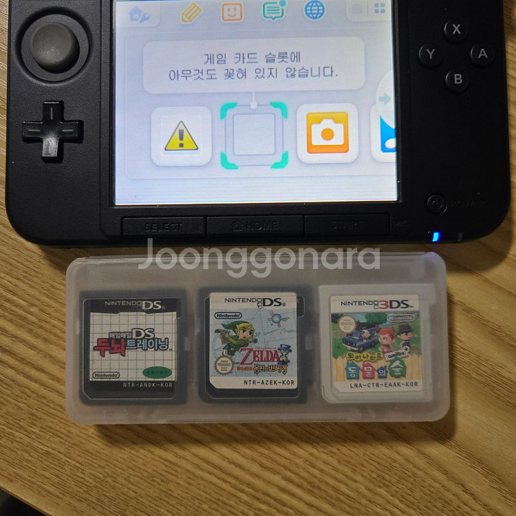 닌텐도 3ds xl 놀동숲 포함--4