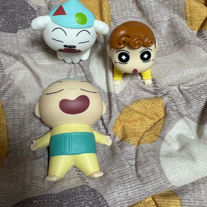 짱구 피규어 가챠(짱아,훈이,흰둥이)
