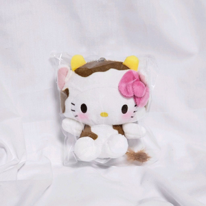 산리오 헬로키티 인형 키링 젖소 밀크초코 고전