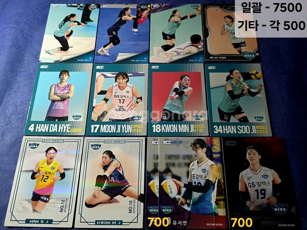 [사진 다양] 여자배구 코보카드 집관티켓 리뷰티켓--5