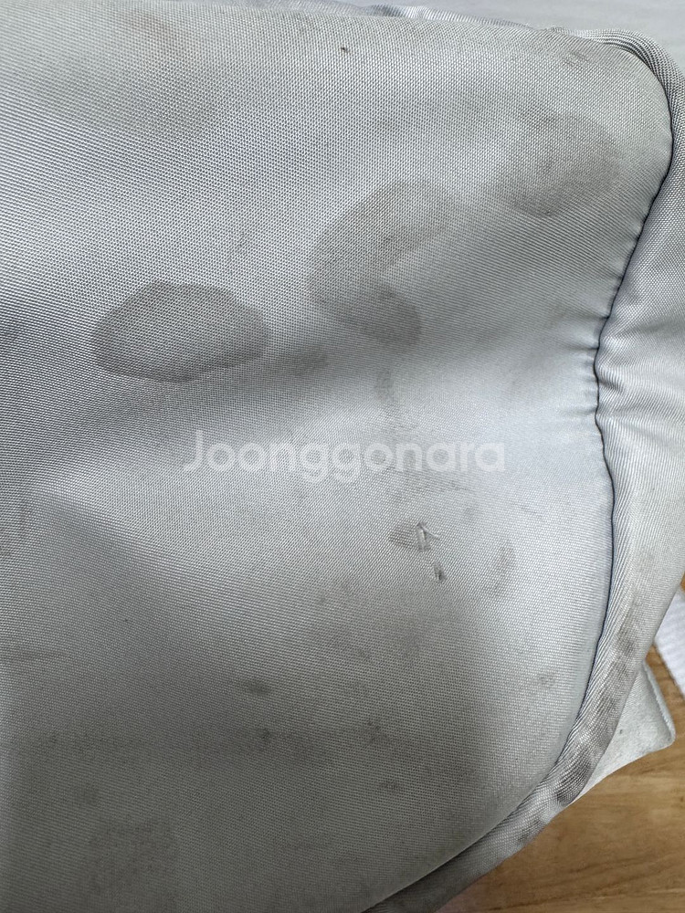 하아카이브 나일론 백팩 실버--3
