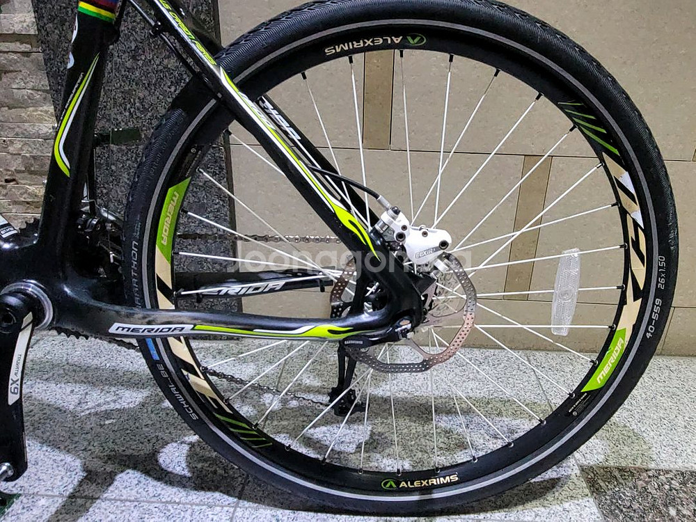 메리다 풀카본 10kg대 MTB 자전거 XT급 구동계--4