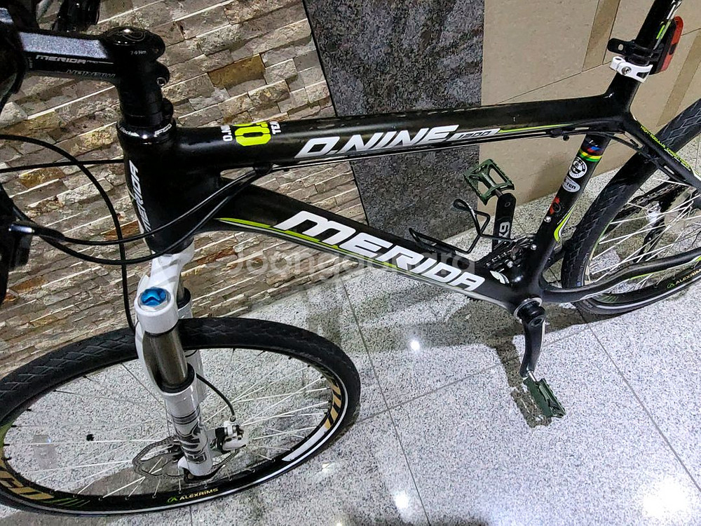 메리다 풀카본 10kg대 MTB 자전거 XT급 구동계--5