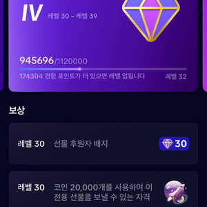 틱톡 후원자 레벨 31