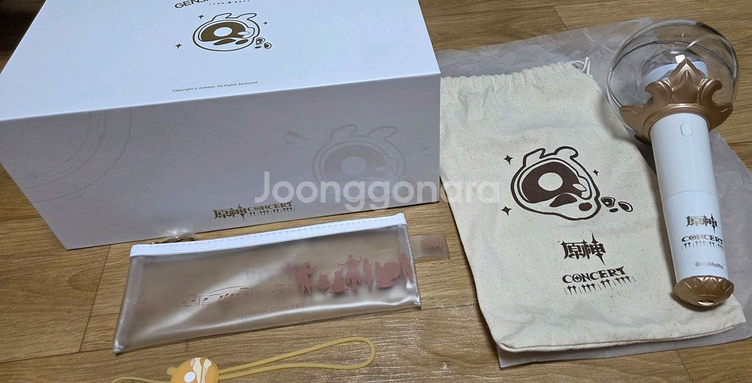 원신 2023년 콘서트 한정판 응원봉 세트 판매--1