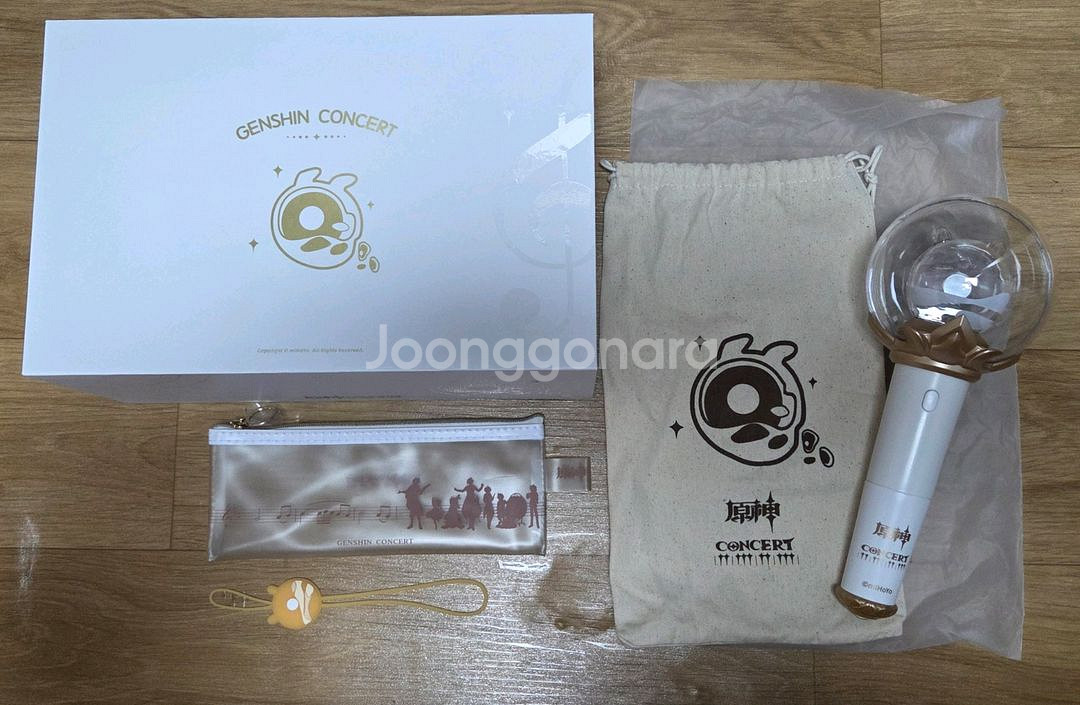 원신 2023년 콘서트 한정판 응원봉 세트 판매--0