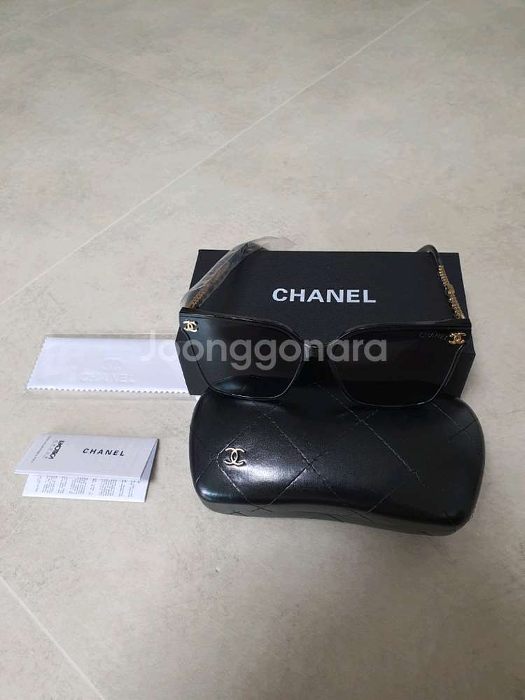 샤넬 썬글라스 (미사용)--0