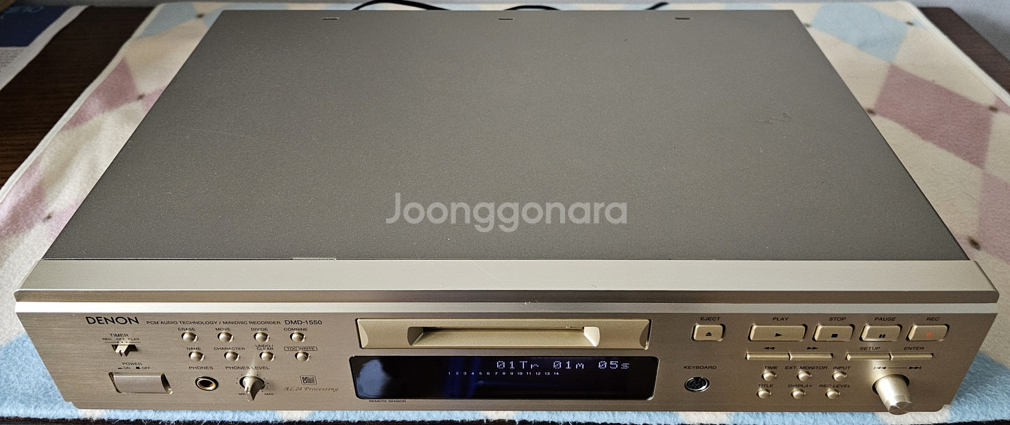 데논 MINIDISC 플래이어 DMD-1550--1