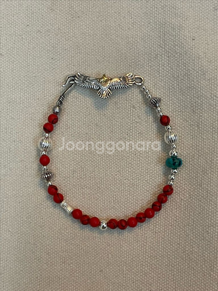 silver925 egle navajo bracelet--1