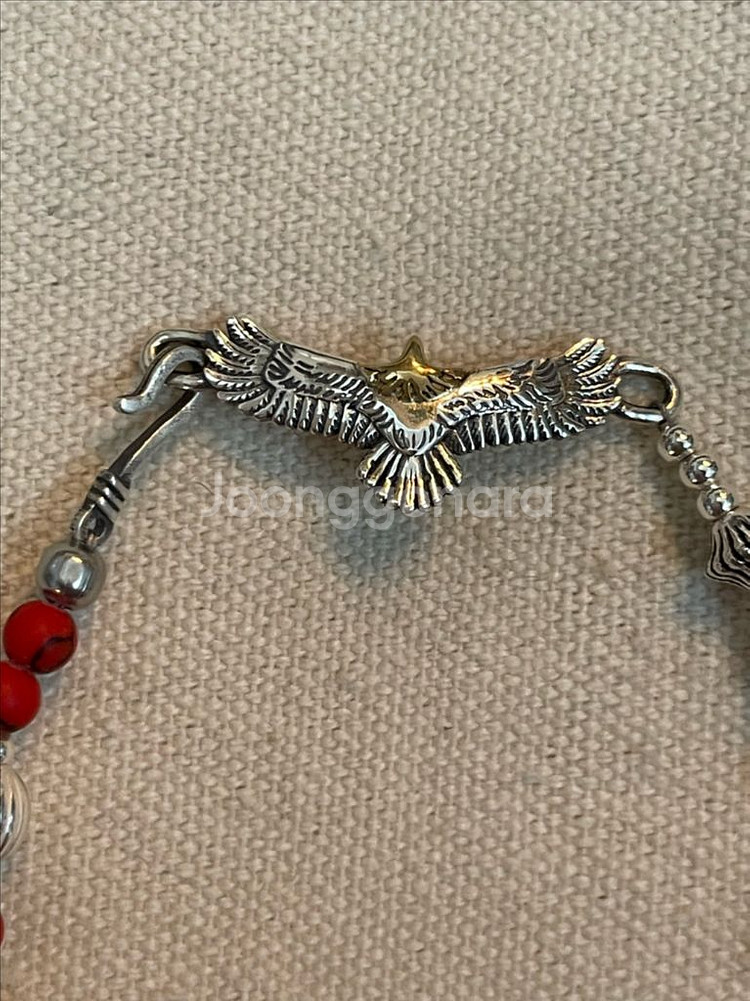 silver925 egle navajo bracelet--2