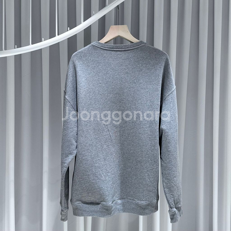 XL / 로에베 LOEWE 아나로그램 맨투맨 그레이--2