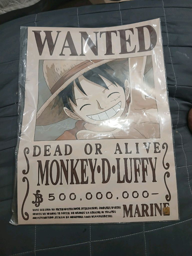 원피스 현상금 수배지 소장하던새상품 이미지