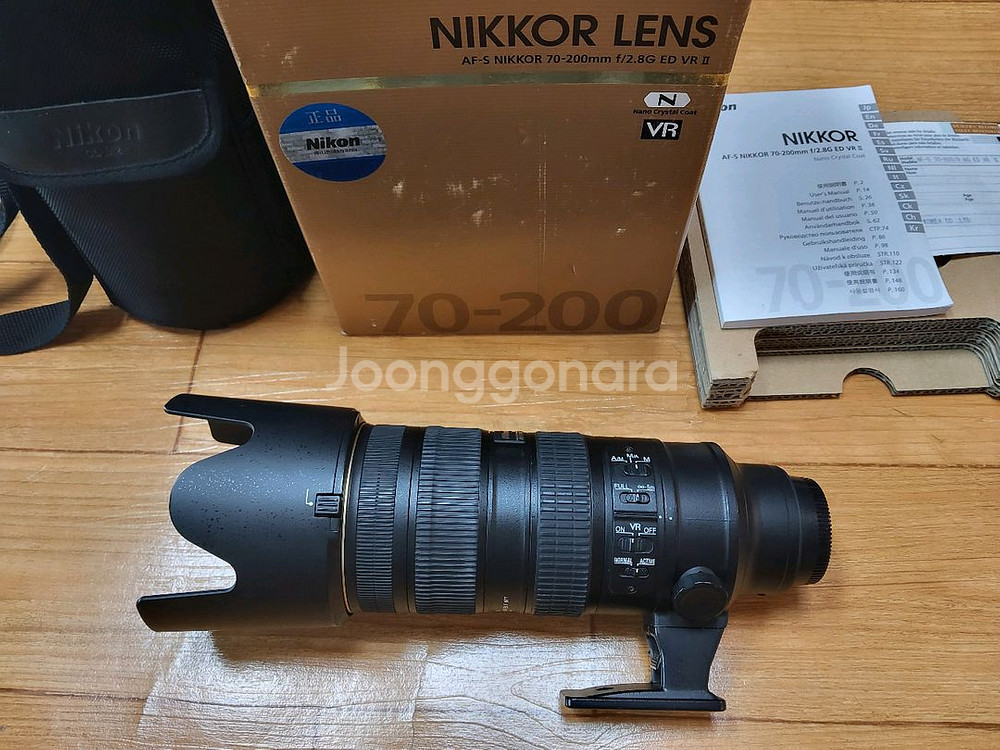 니콘 af-s 70-200mm vr ll--0