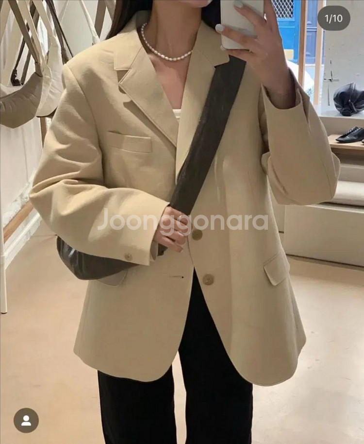 바이무드 마가렛 오버 자켓--0