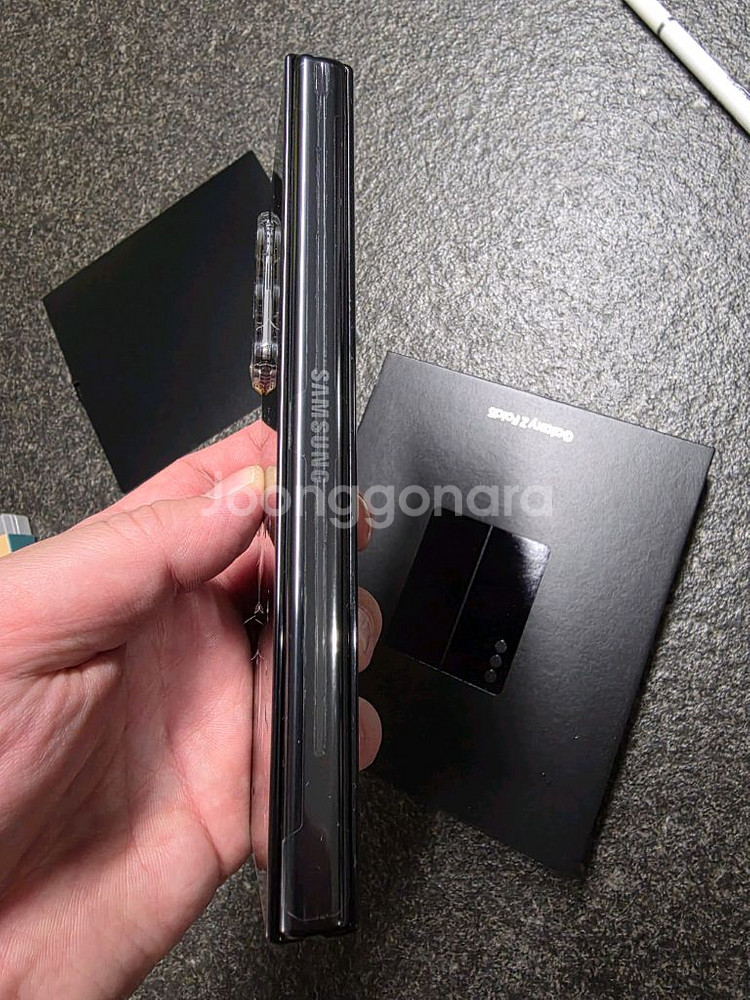 갤럭시 Z 폴드5 512G 블랙 F946 초S급 올수리--4