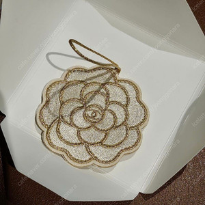 샤넬 까멜리아 키체인 키링 오너먼트 라꼴레시옹