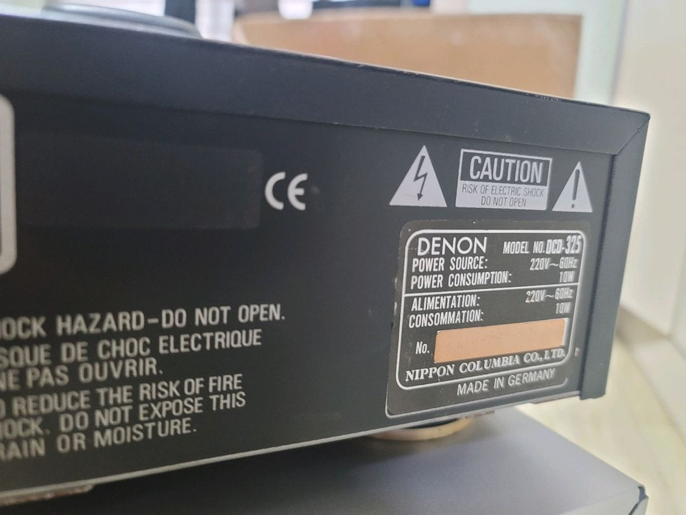 데논 DCD-325 cd플레이어 팝니다--5