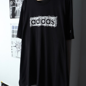 (3XL) 아디다스 반팔 티셔츠 빅사이즈 블랙