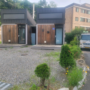 이동식 원룸 및 포크레인