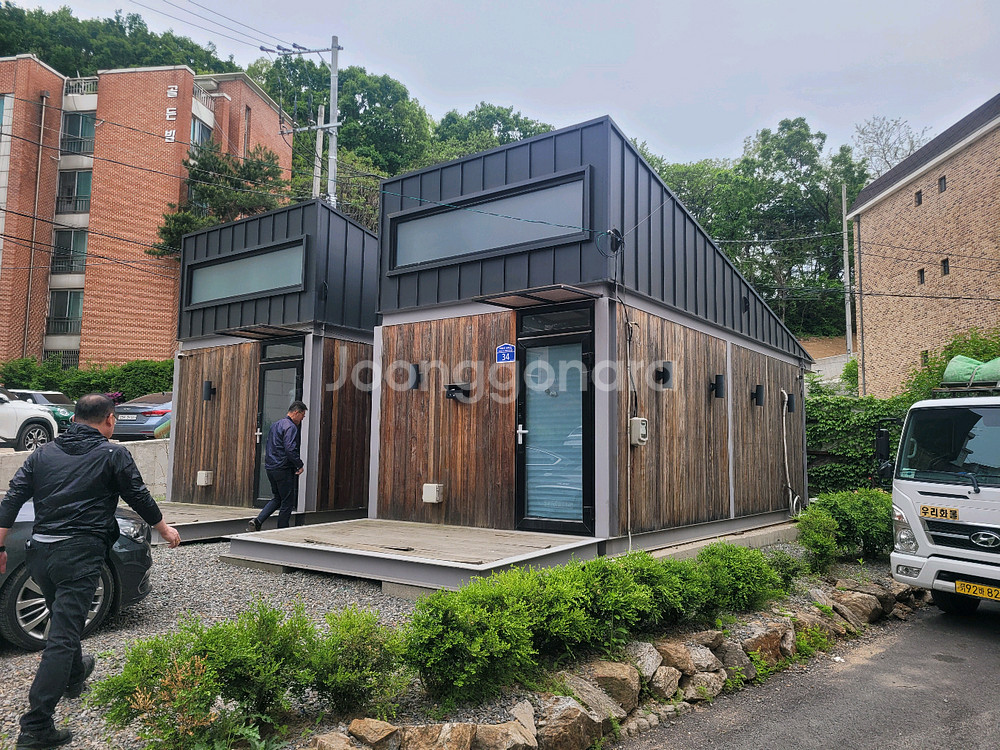 이동식 원룸 및 포크레인--4