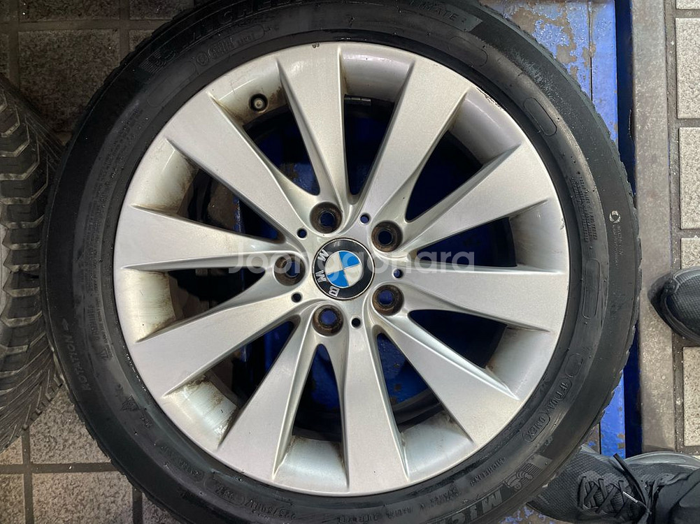 Bmw 17인치 휠,타이어 휠타 한대분 포터호환 저렴하--1