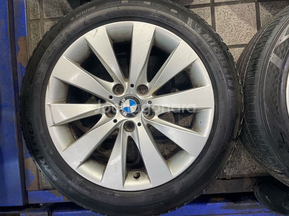 Bmw 17인치 휠,타이어 휠타 한대분 포터호환 저렴하--4
