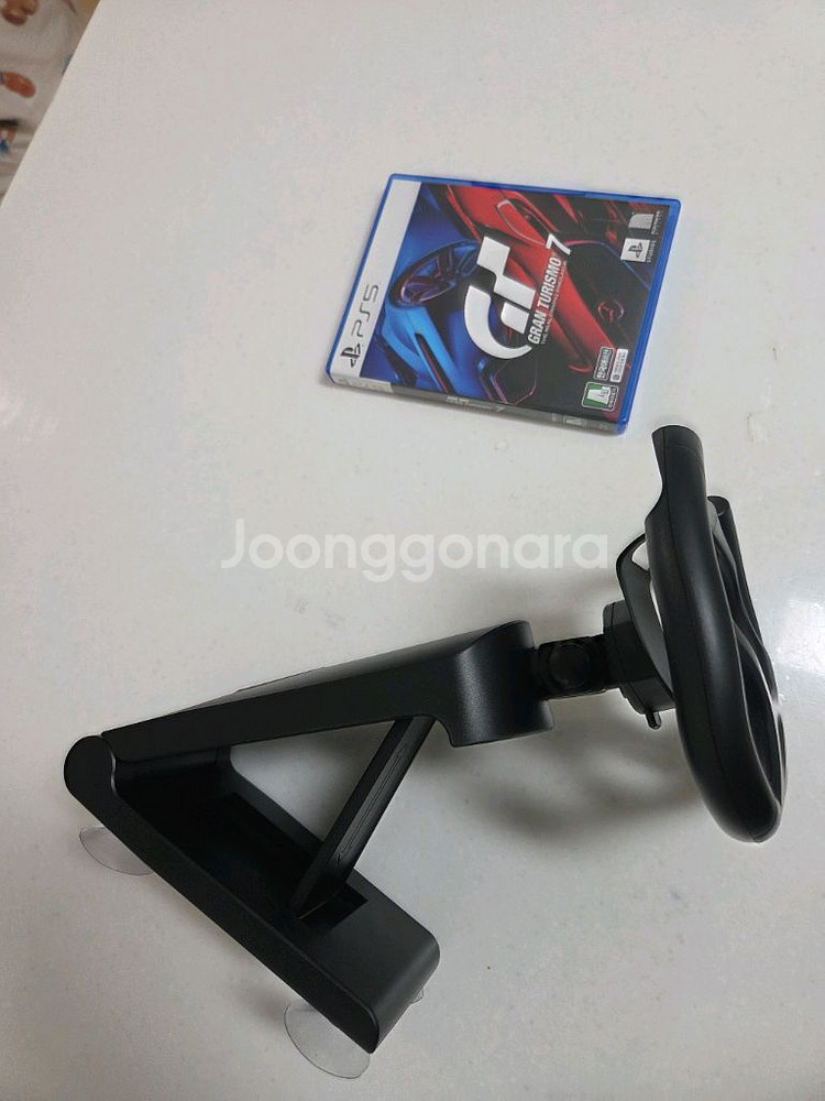 PS5 그란투리스모7 + 거치대 판매--1