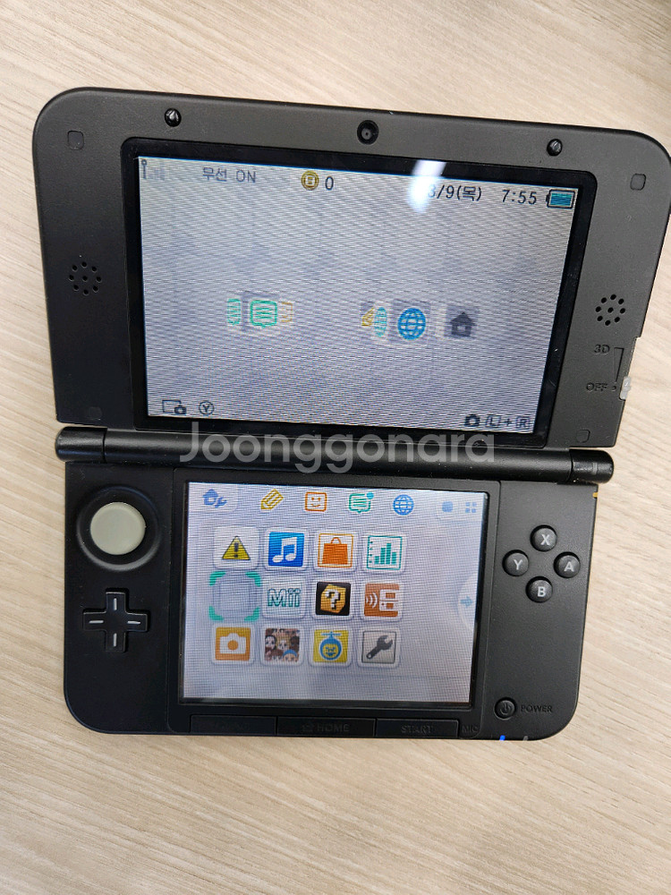 닌텐도 3DS XL 블루 슈퍼마리오--3
