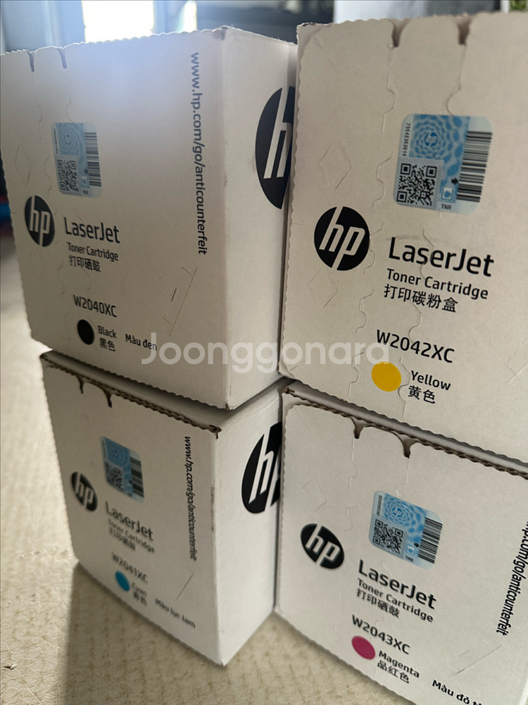 [정품]대용량 HP 416X 정품토너 W2040X W2--1