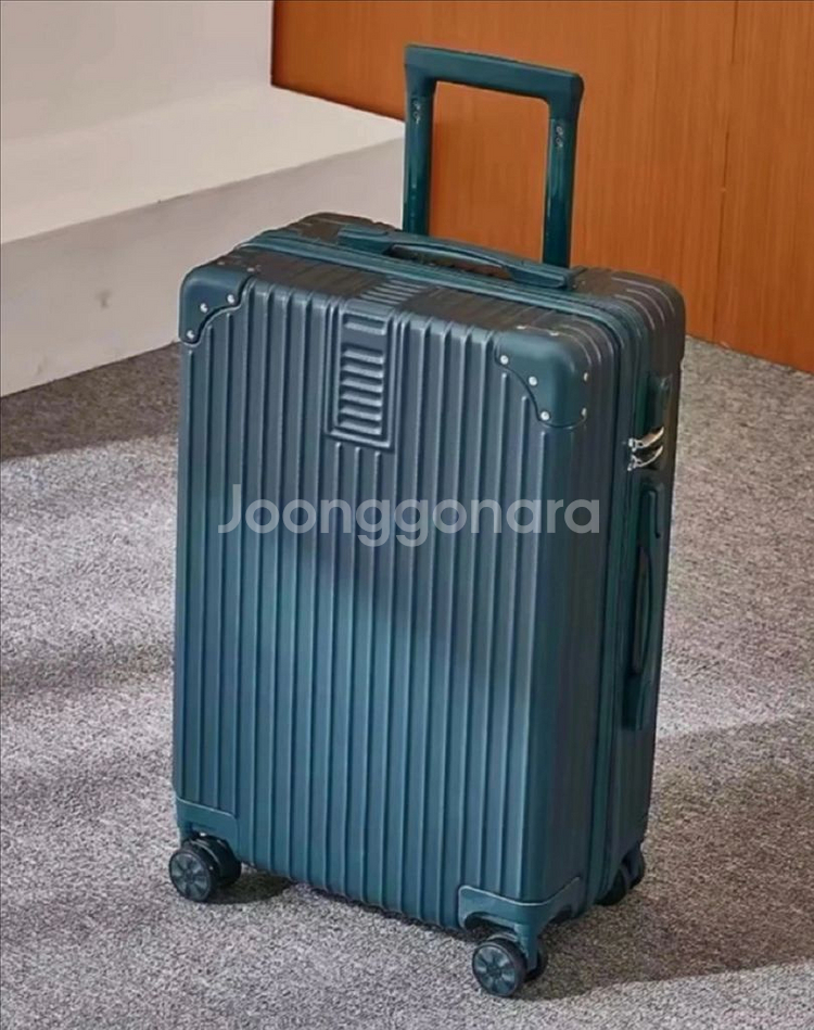 (새상품) 캐리어 알루미늄 여행가방 28인치 다크그린--2