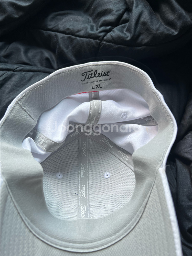 타이틀리스트 모자 pro v1 L/XL 화이트 흰색--5