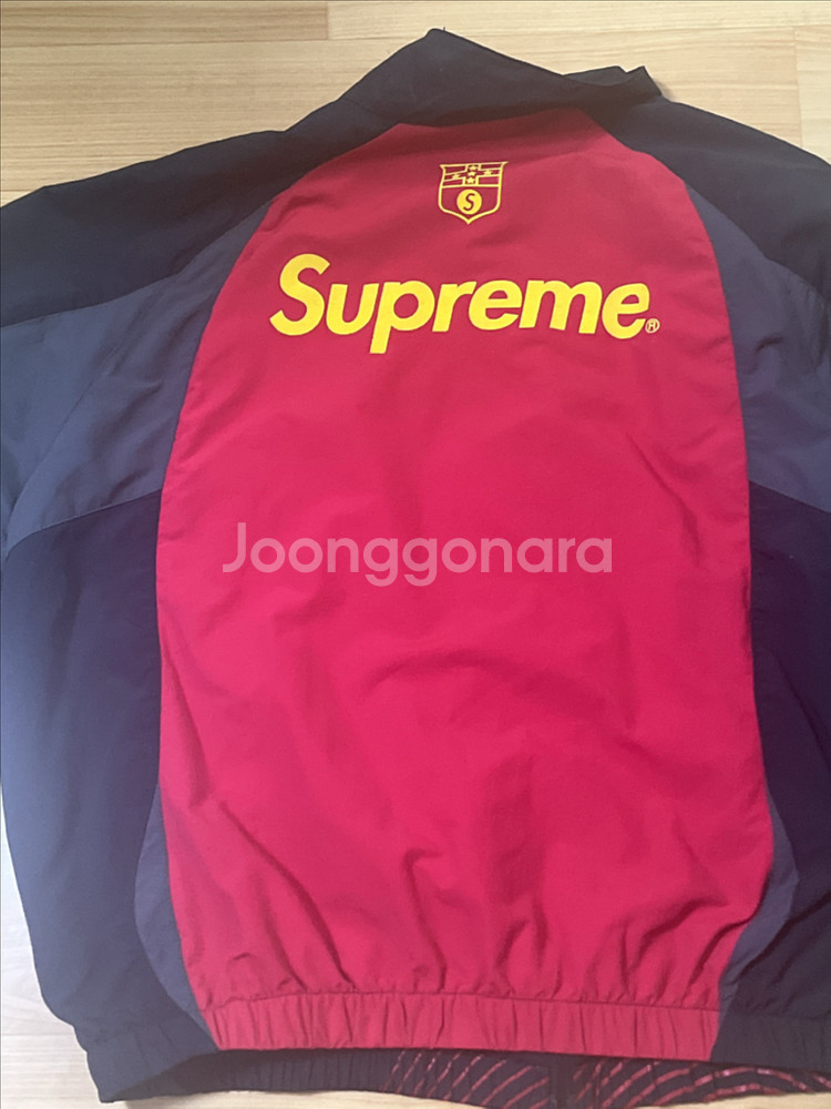 24FW 슈프림 S로고 트랙자켓 블랙 M--3