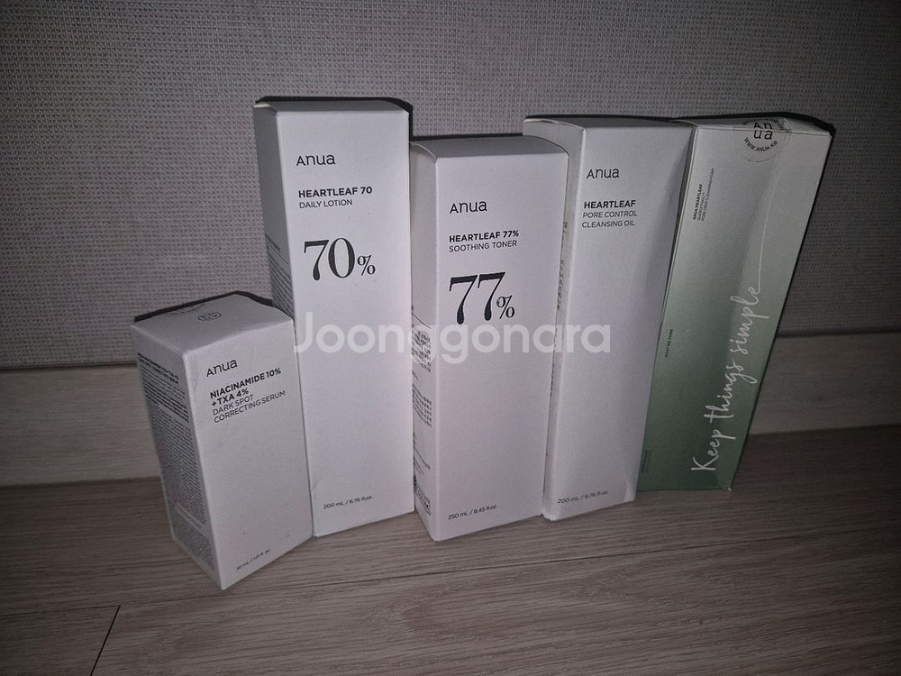 Anua 어성초 스킨케어 세트 아누아 새상품--1