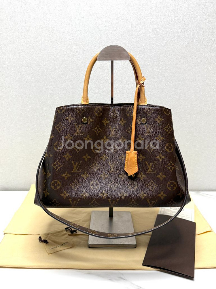 (백화점/A+)루이비통 몽테뉴BB 모노그램 토트/숄더백--0