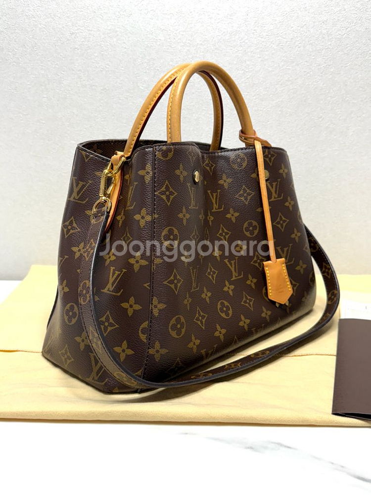 (백화점/A+)루이비통 몽테뉴BB 모노그램 토트/숄더백--2