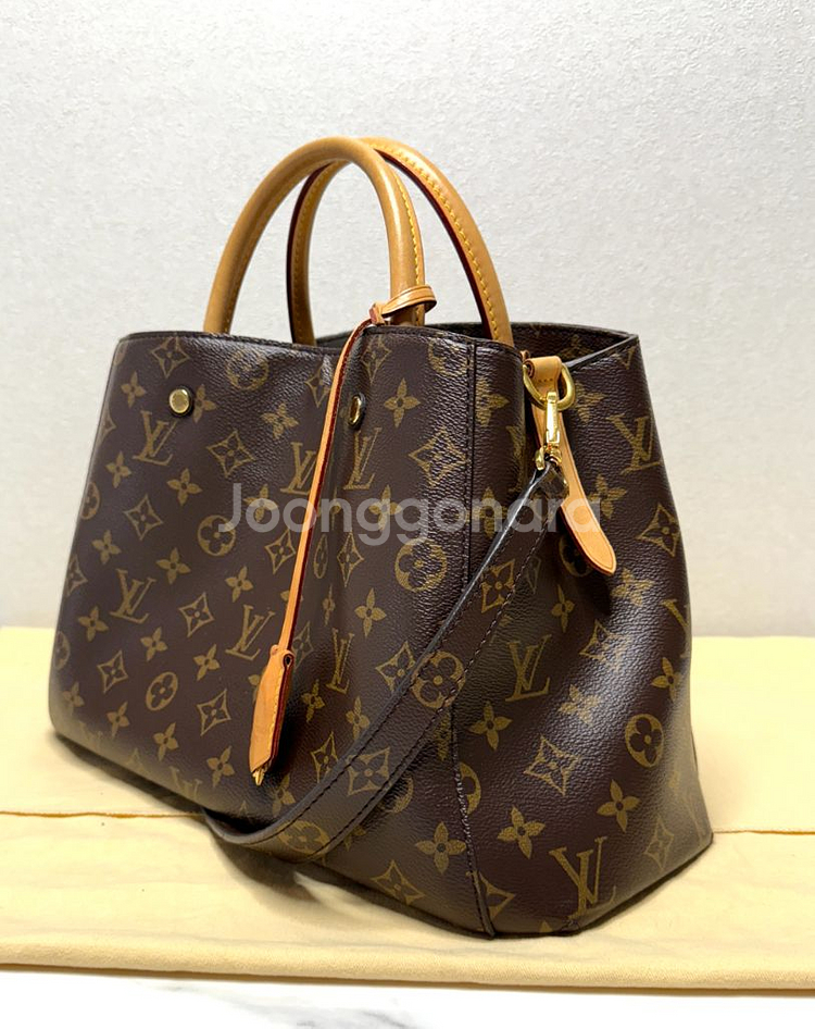 (백화점/A+)루이비통 몽테뉴BB 모노그램 토트/숄더백--3