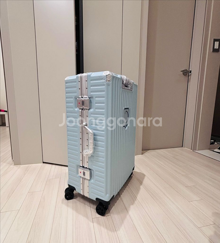 (새제품) 28인치 폴리카보네이트 하드 캐리어 진그레이--6