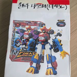 (다이노코어)울트라 디버스터 티라노 변신로봇 팝니다^^