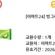 이마트24 메로나 교환권